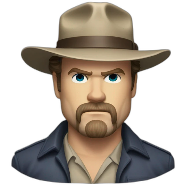 Jim Hopper David harbour emoji