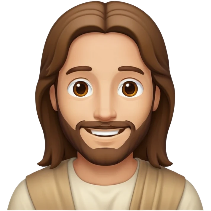 Jesus loving us emoji