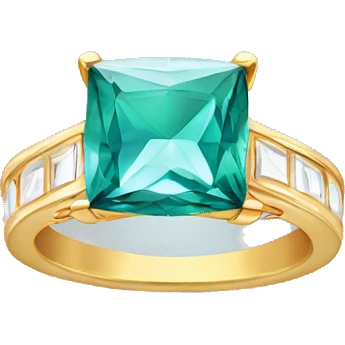 Square Engagement ring emoji