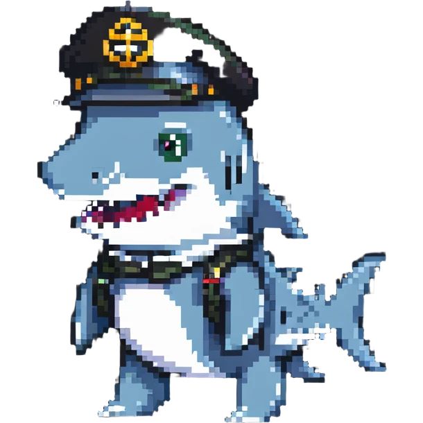 shark on an airplane emoji