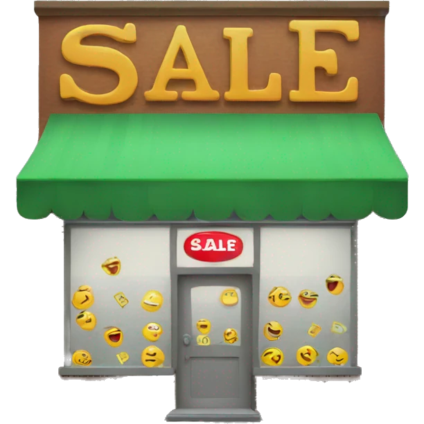 Sale sign emoji