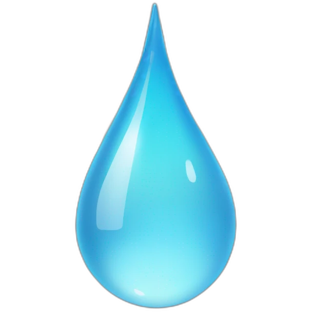 drop water emoji