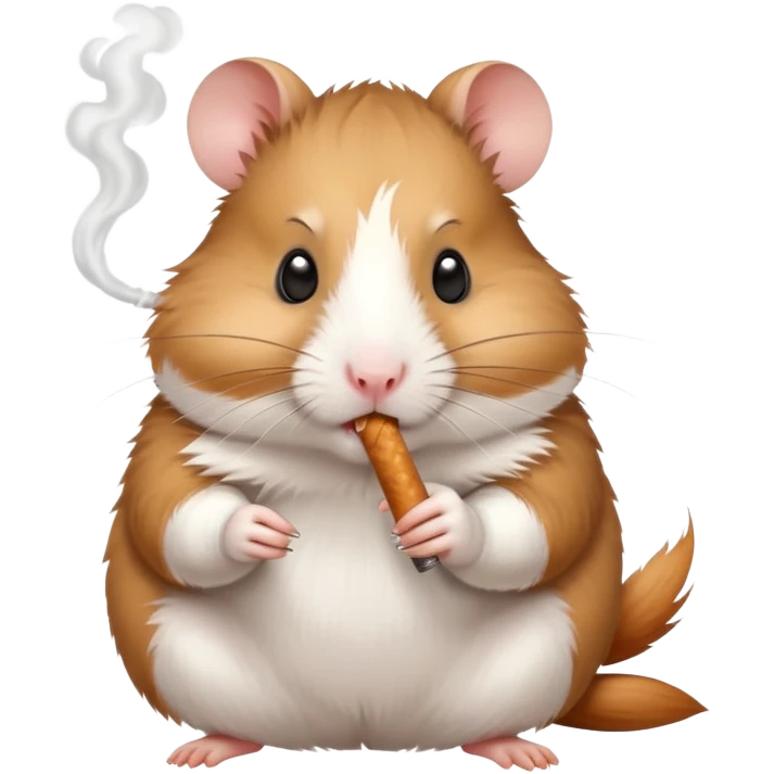 hamster smoking emoji