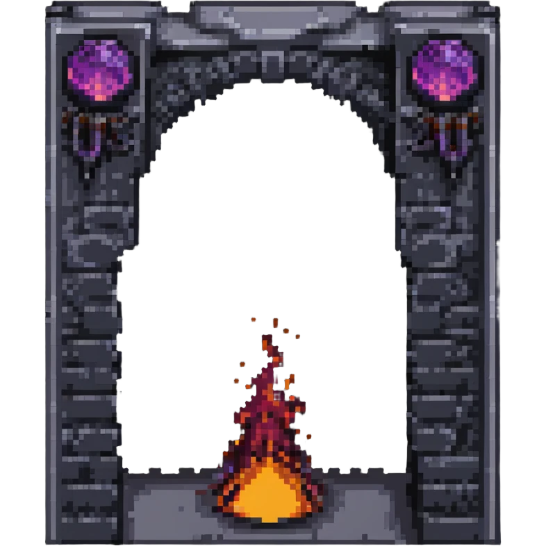 Minecraft Nether portal emoji