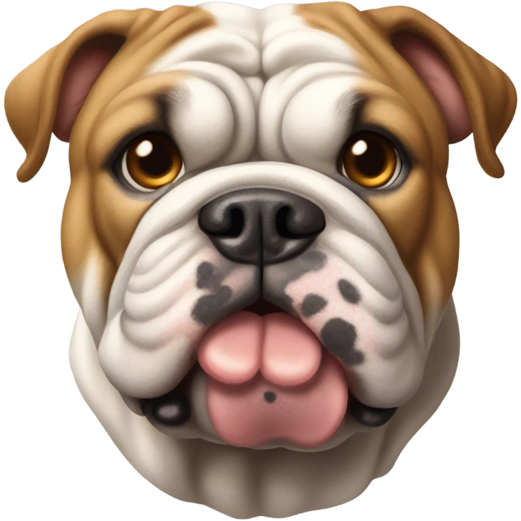 English bulldog  emoji
