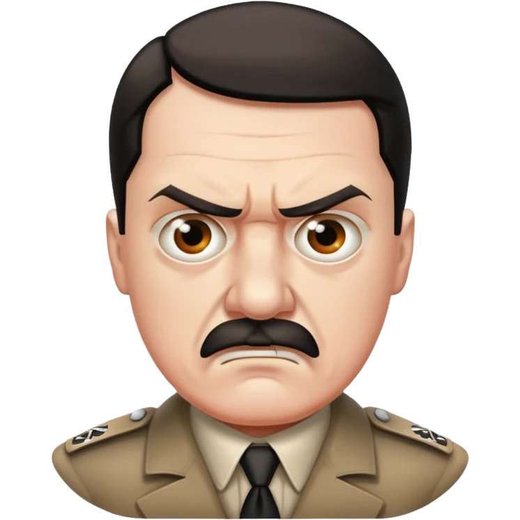 Angry hitler  emoji