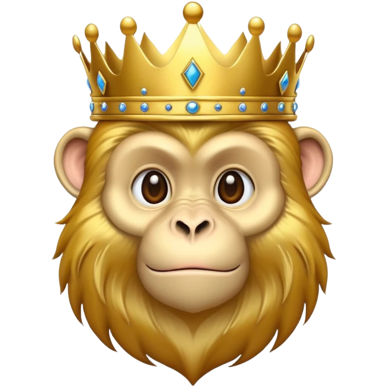 King monkey emoji