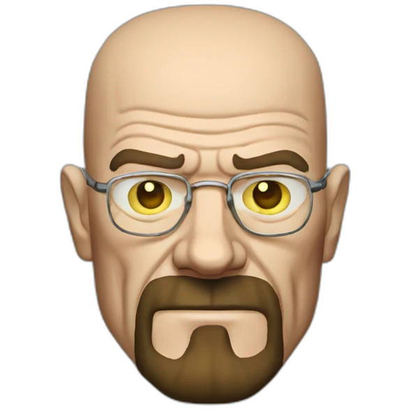 Walter white in Heisenberg emoji