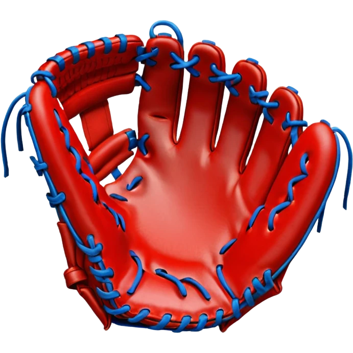 baseball glove (#00A3E0) and red (#F9423A) emoji