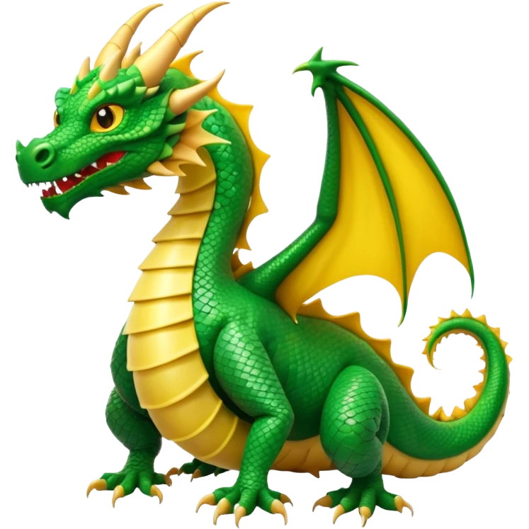 Dragon con cuerpo de pasta canelloni que el cuerpo enga su cuerpo normal con patas y que tenga tres cabezas de dragon emoji