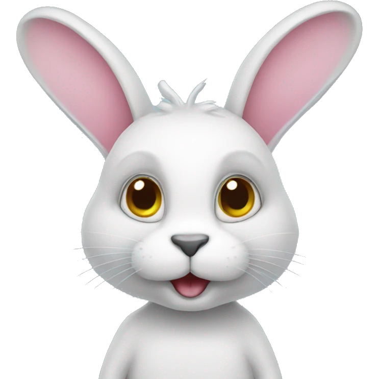 alien rabbit emoji