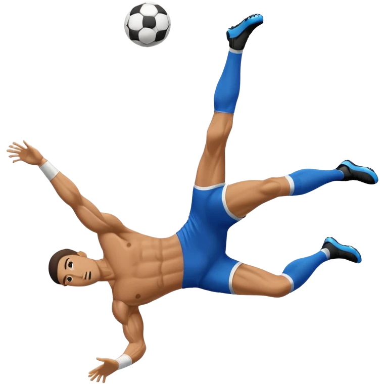 Bicycle kick emoji