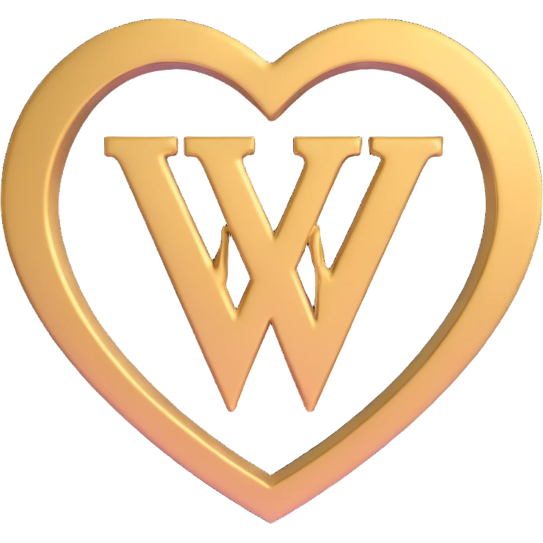 Wu-Tang Clan W symbol inside a heart emoji