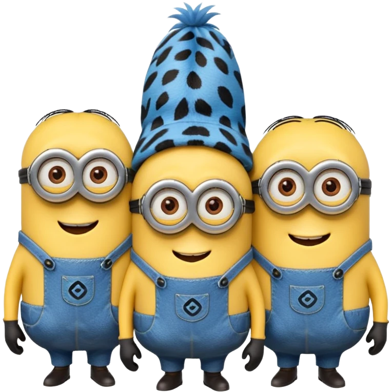 minions, animal skin cloth emoji
