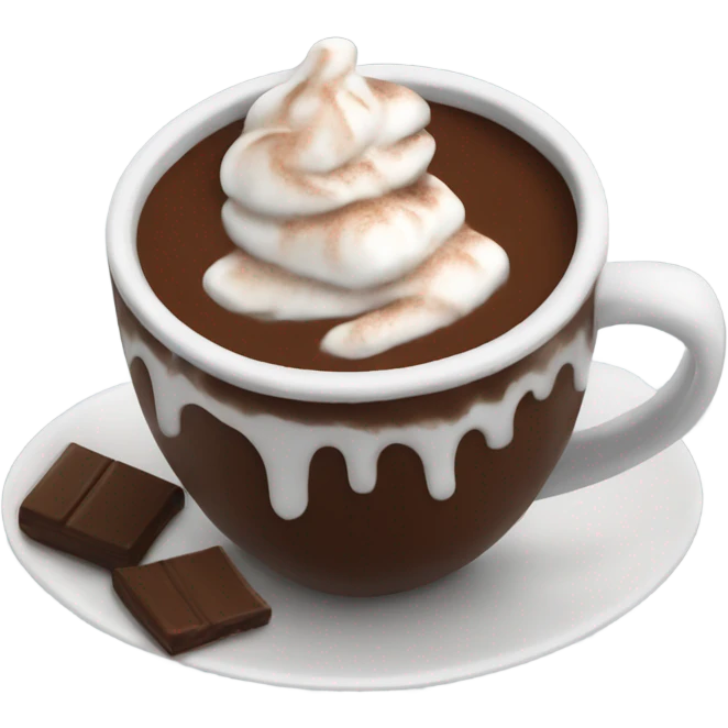 Hot chocolate  emoji
