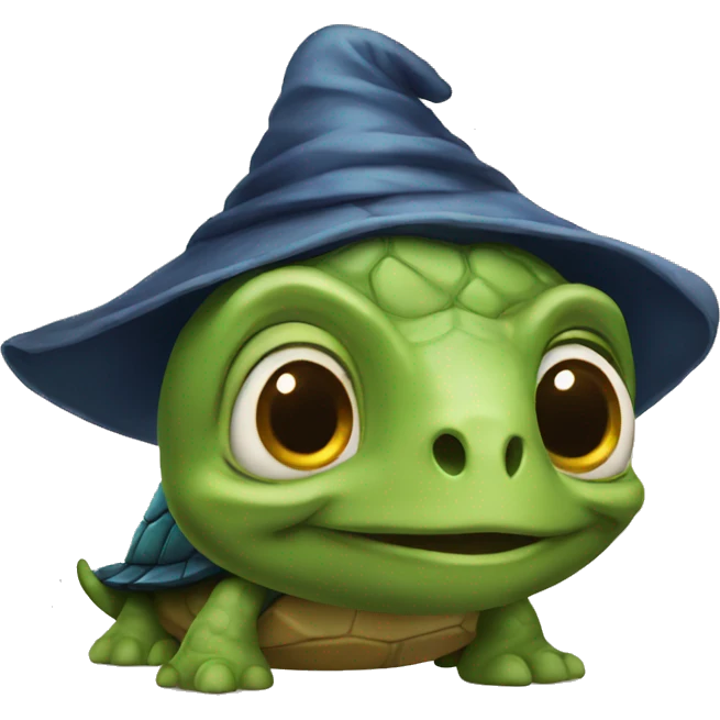 Wizard turtle emoji