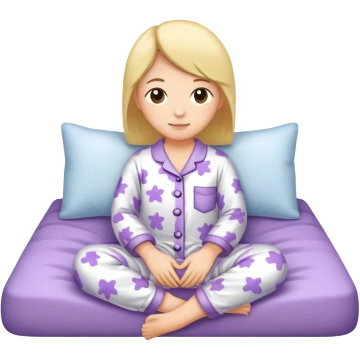Bed time pajamas emoji