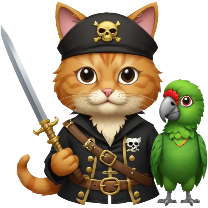 cat+pirates emoji