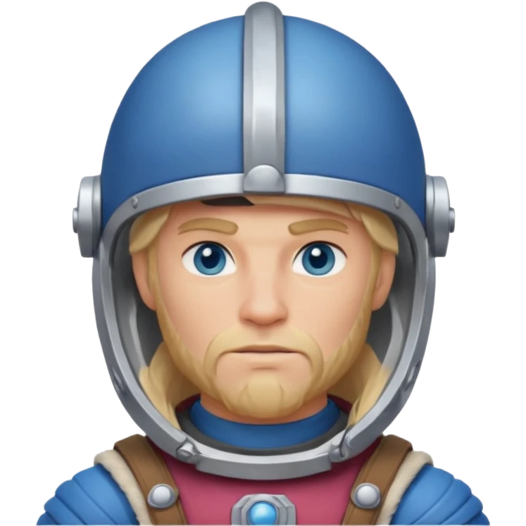 viking astraunault, viking helmet emoji