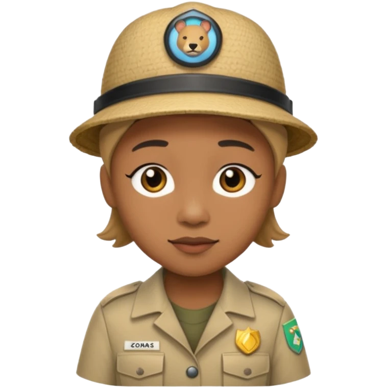 Mod Mor zürafa emoji