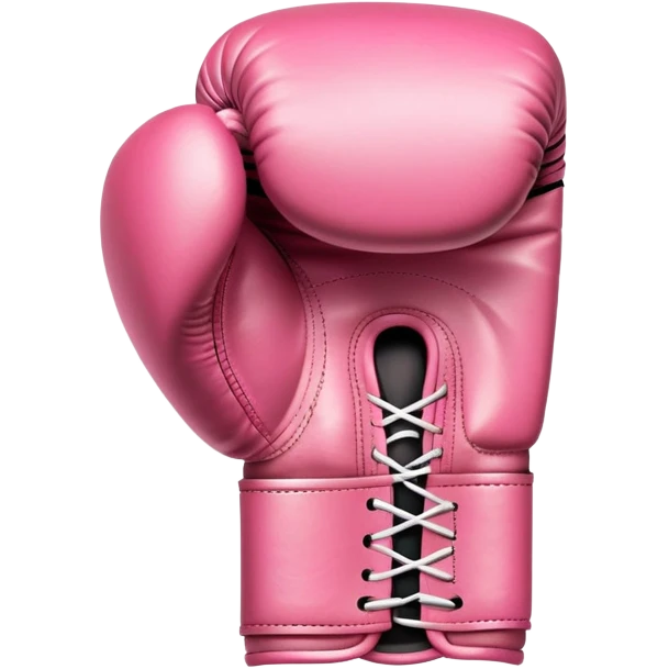 pink boxing glove emoji