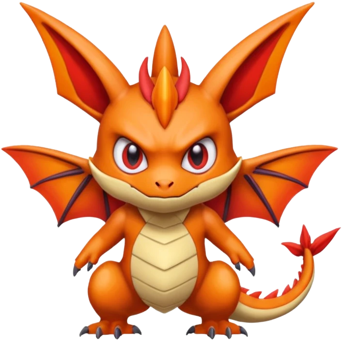 Fluffy Demonic Zany Genesect-Victini-dragon emoji