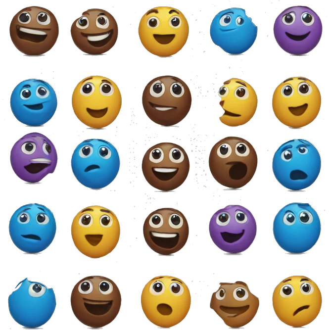 M&M’s characters emoji