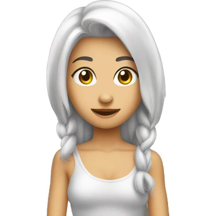 Какашка с бантиком emoji