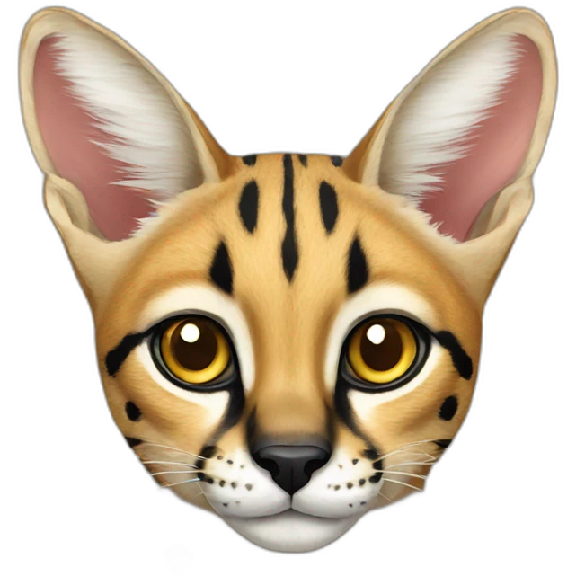 African Serval Cat emoji