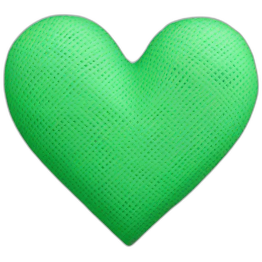bandage green heart emoji