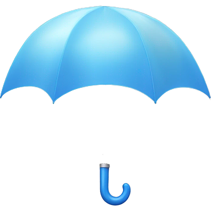 transparent letter Umbrella emoji