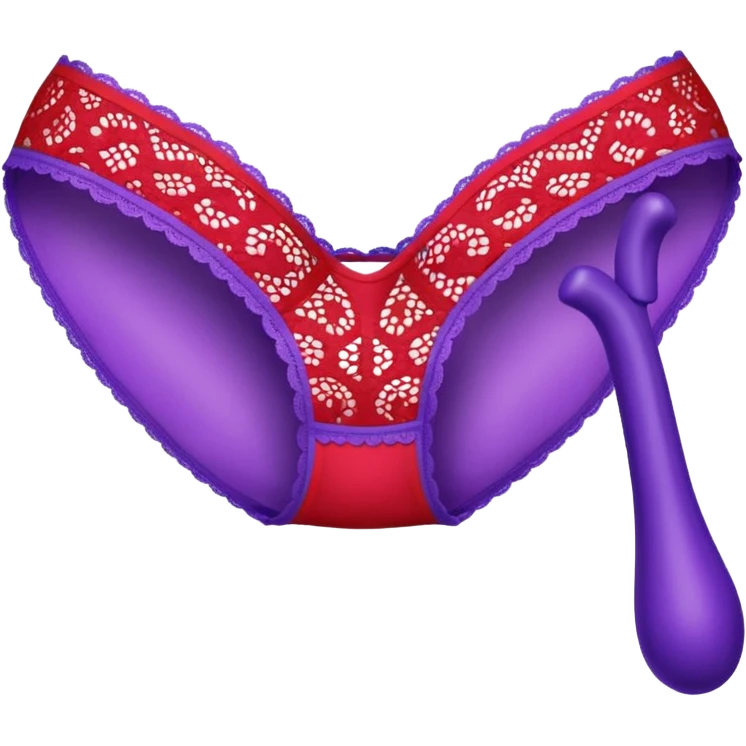 Dildo and panties emoji