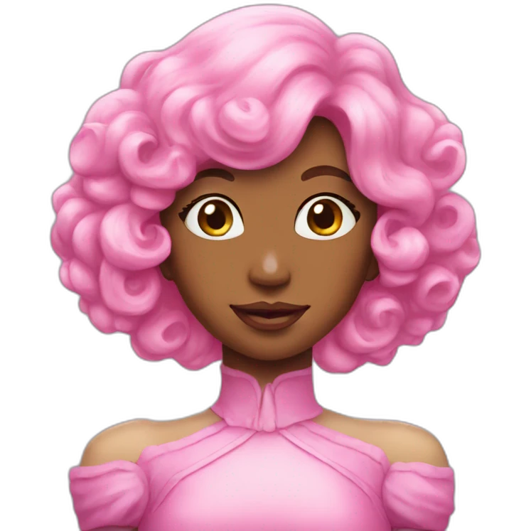 bubble gum princess emoji