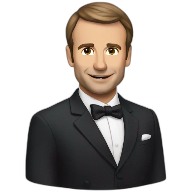 Macron marié emoji