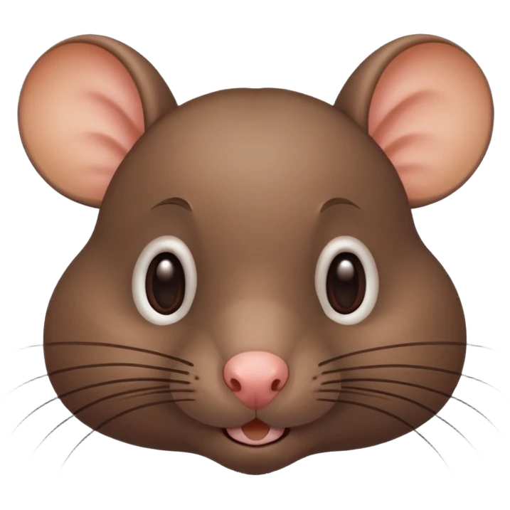 friendly rat emoji