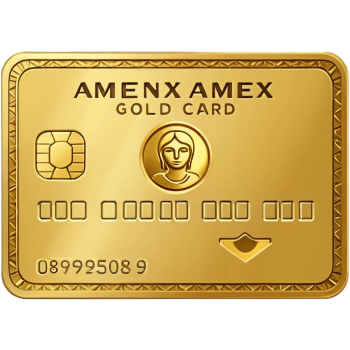 amex gold card emoji