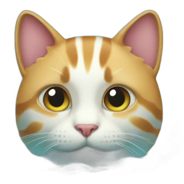 cat swim emoji