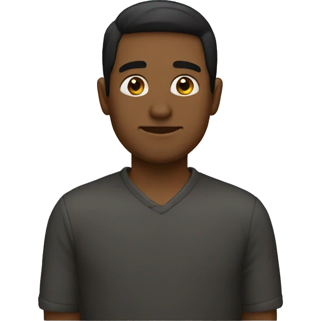 Punto negro pequeño  emoji