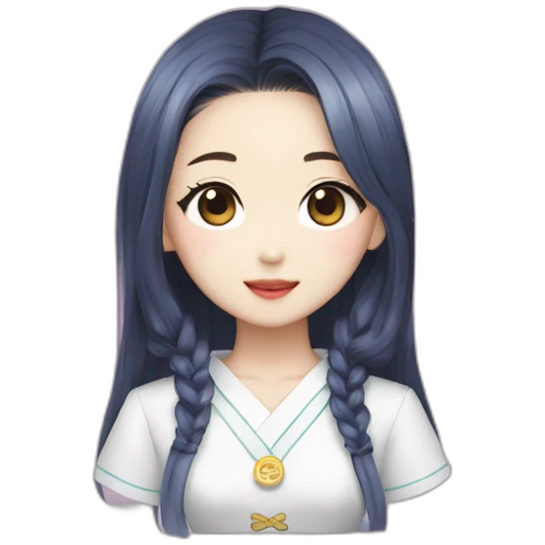 kpop idol aespa ningning chinese emoji
