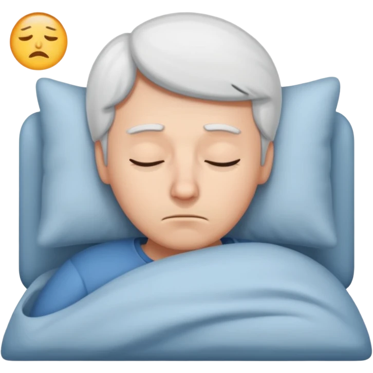 sleepy cst white emoji