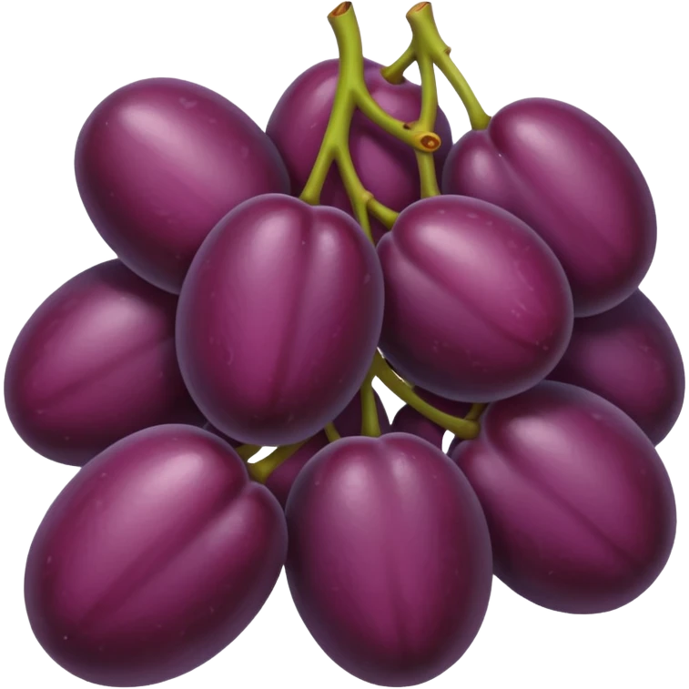 purple raisins emoji
