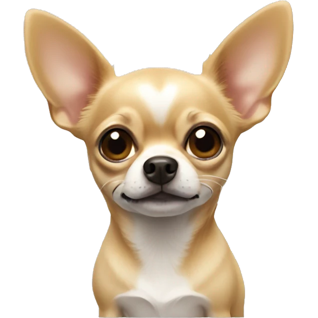 A chihuahua  emoji