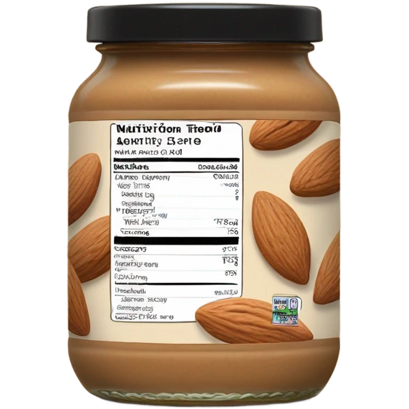 jar of almond butter emoji