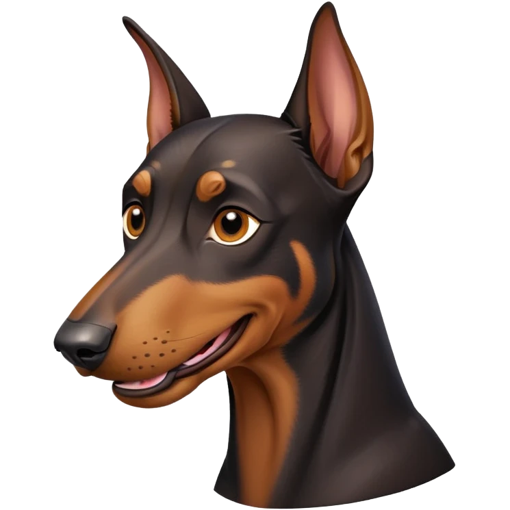 cinematic-comical-doberman-portrait-emoji,-head-tilted-dramatically-with-an-exaggeratedly-amused-expression,-featuring-a-vibrant-black and tan-fur-with-a-lively-sheen,-wide,-expressive-brown-eyes-filled-with-playful-disbelief emoji