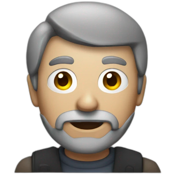 mystery person in steam emoji