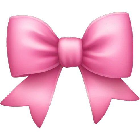 cute small bow emoji