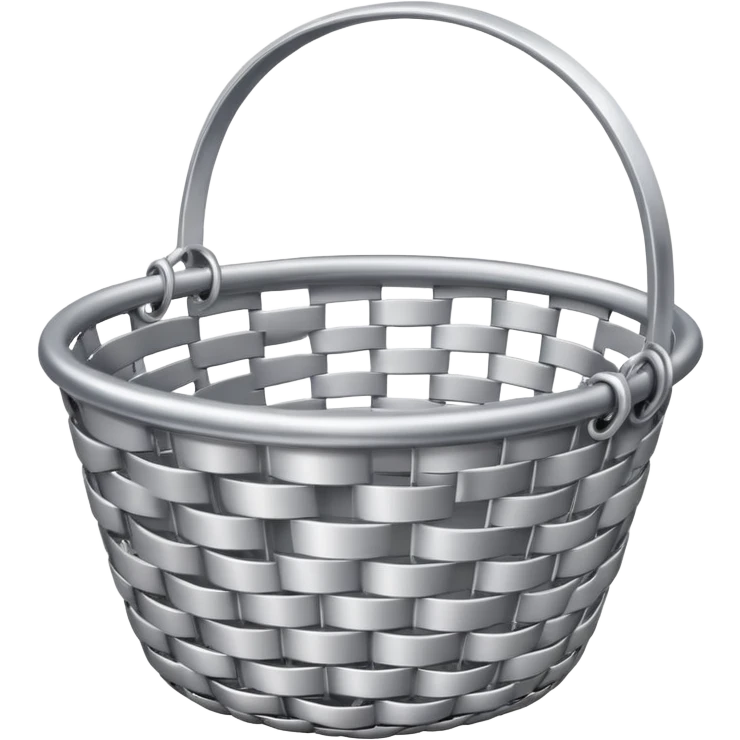 Silver Basket  emoji