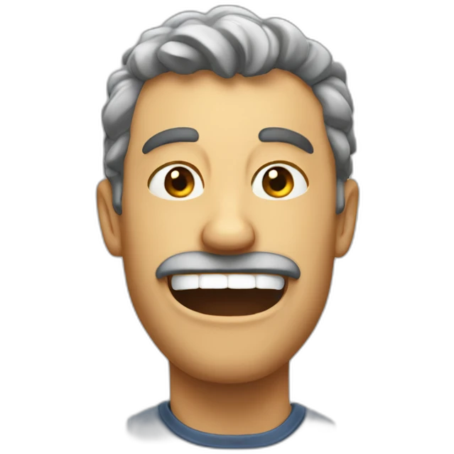 Man Mewing emoji