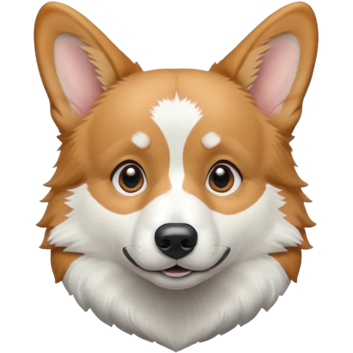 Corgi dog who looks like a Wolf 🐺 emoji