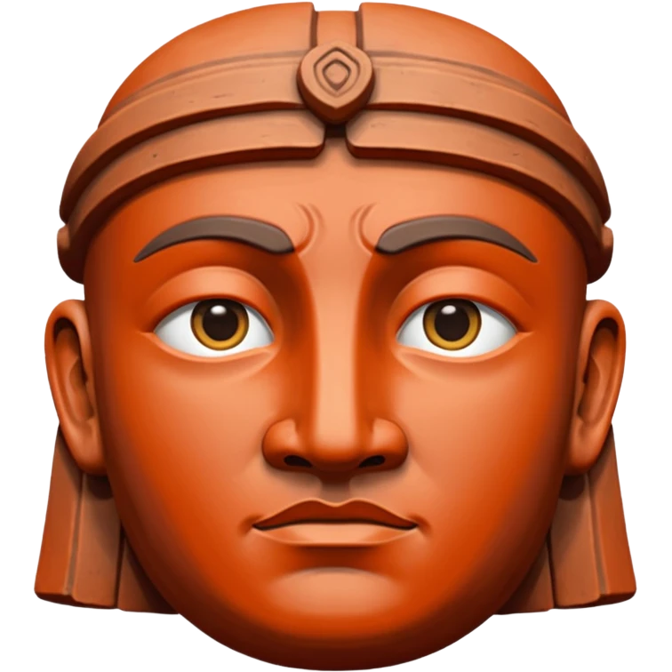 Terracotta guardian,Museum Statues. emoji